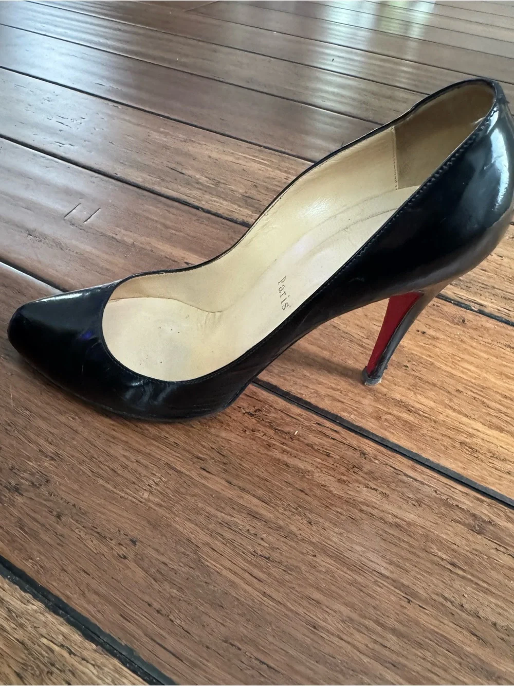 Christian Louboutin Black bells size 10.5 women’s